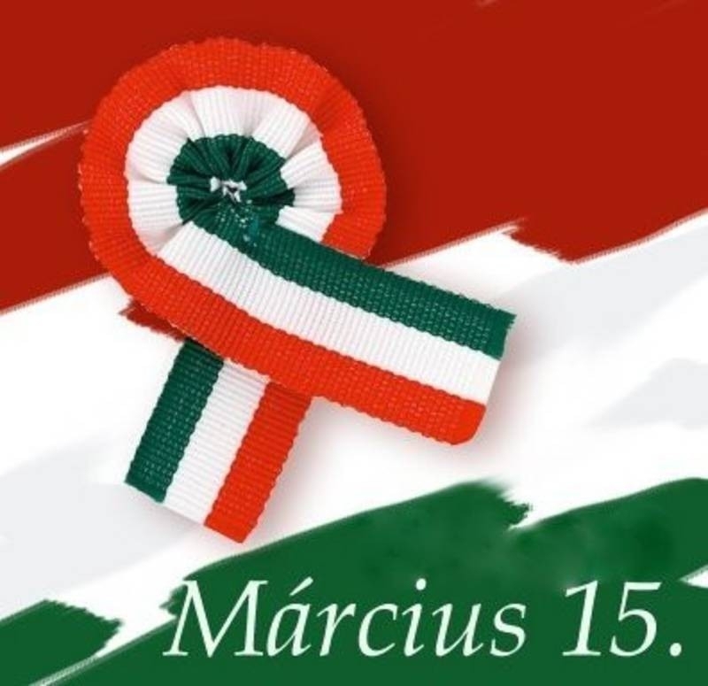 Március 15 – i ünnepség Zselyken