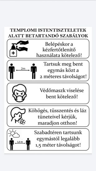 Piktogram templombejárathoz